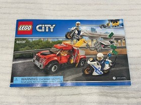 LEGO CITY 60137 Tow Truck Trouble Complete With Instructions And Mini Figures