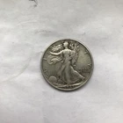 1943 Walking Liberty Half Dollar Silver Circulated appears EF Grade