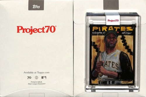 2021 TOPPS PROJECT 70 #407 ROBERTO CLEMENTE - PITTSBURGH PIRATES - CHUCK STYLES