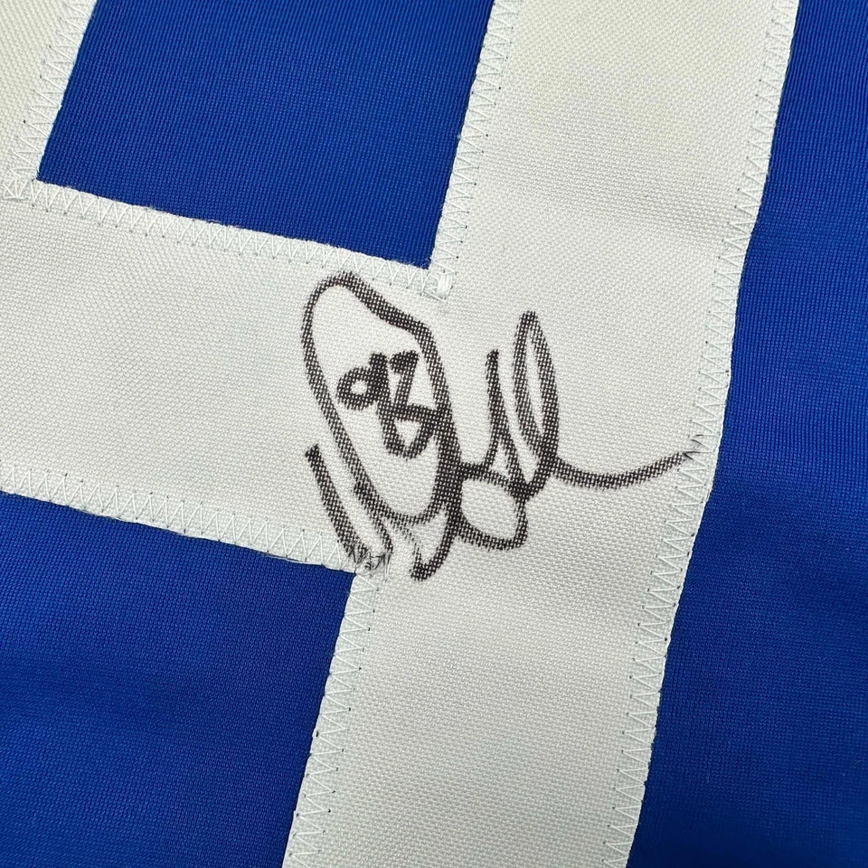 Autographed/Signed Doug Gilmour Toronto Blue Hockey Jersey JSA COA - Image 3 of 4