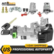 For 2002-2006 Honda Civic Complete Set Ignition Switch Cylinder Door Lock & Keys