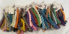 The Thread Gatherer Sheep’s Silk Needlepoint Lot 128 Skeins (50% Silk 50% Wool)