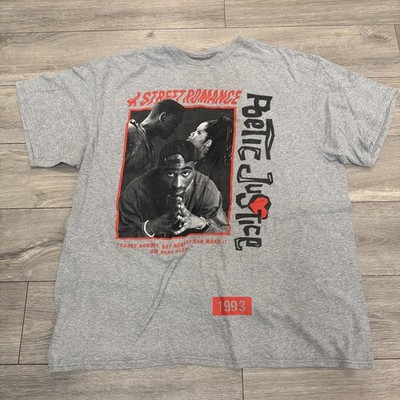 Poetic Justice Tupac Shakur A Street Romance LS Graphic T Shirt Hip Hop Rap 2xl