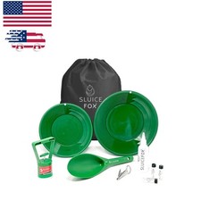 Gold Rush 10-Piece Starter Panning Kit - Perfect Family Fun for Gold Exploration