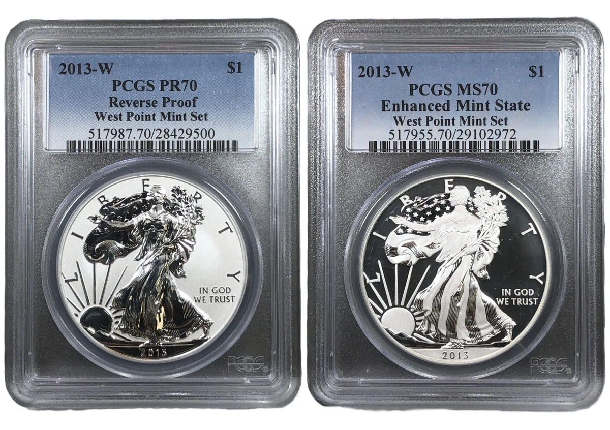 American Eagle MS 70 Graded 2013 Silver Bullion Coins for sale | eBay