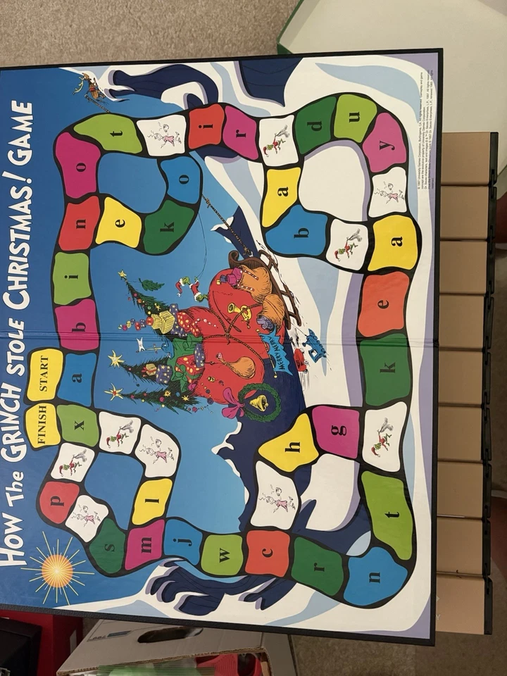 How the Grinch Stole Christmas - Dr. Seuss - Board Game - Vintage 1997 - Image 4 of 4