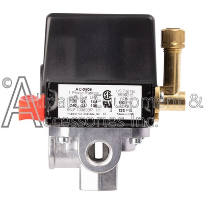 #ad Z AC 0809 OEM Porter Cable Craftsman 4 Port Pressure Switch 110 135 PSI $56.90