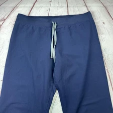 FIGS Scrub Pants Mens Large Tall Navy Technical Collection Drawstring Pocket