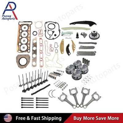 Engine Rebuild Overhaul Kit Pistons for Audi for VW CPMA CAEA CAWA 06H198401A