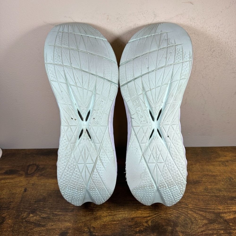 Hoka One One Carbon x 3 Running Shoes Orange White Men's Size 9.5 D thumbnail 7