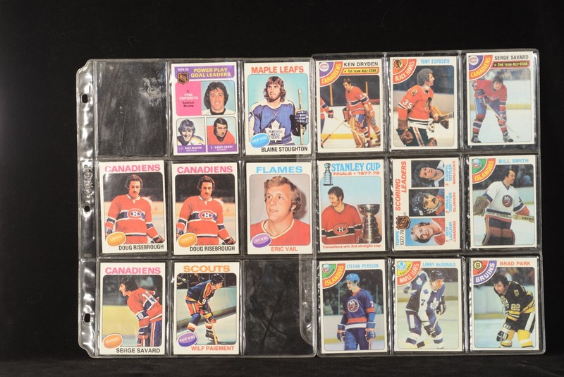 Mixed Lot 75/76,77/78, 78/79 Topps NHL. Free Shipping.