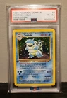 1999 Pokemon Turtok #2 German Blastoise Holo 1st Edition Base Set PSA 4 VG-EX