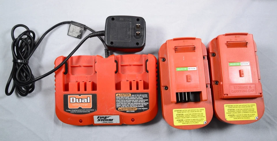 Black and Decker Firestorm 18V 9 Piece Single Source Power Tool Set- Tested - Image 2 of 4