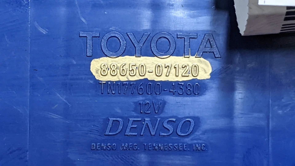 Módulo amplificador de control informático clima aire acondicionado Toyota Avalon 2005-07 88650-07120 Foto 2 de 2
