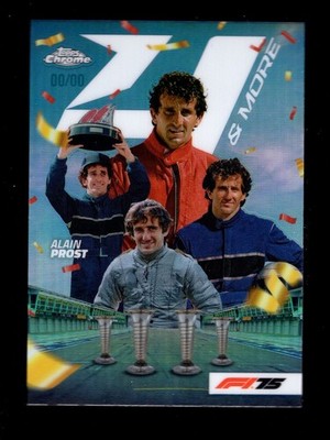 2025 TOPPS CHROME FORMULA 1 F1 4 & MORE ALAIN PROST