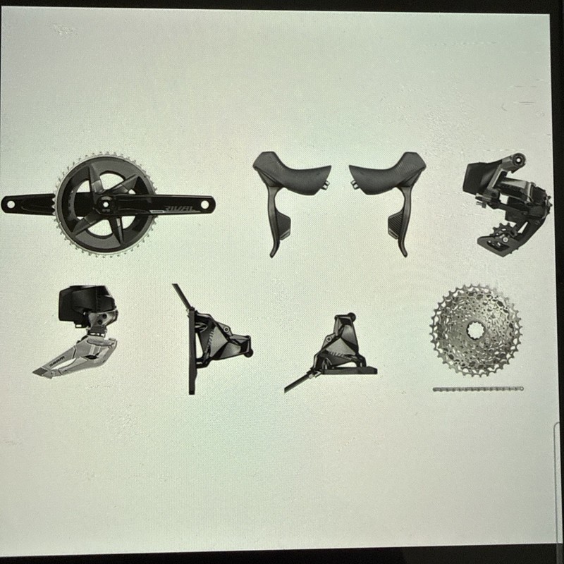 SRAM Rival AXS 2x 12 Speed Full Groupset Brand New 
