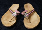 American Eagle Outfitters pink and tan slip on slap sandals 7.5 — photo 3