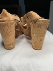 Donald J Pliner Cork Wedges Sandals SZ 9 — photo 5