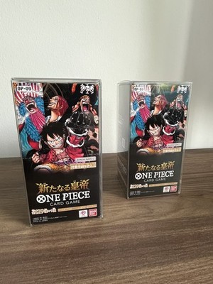 One Piece Emperors of the new world OP9 2x booster Boxes Japanese