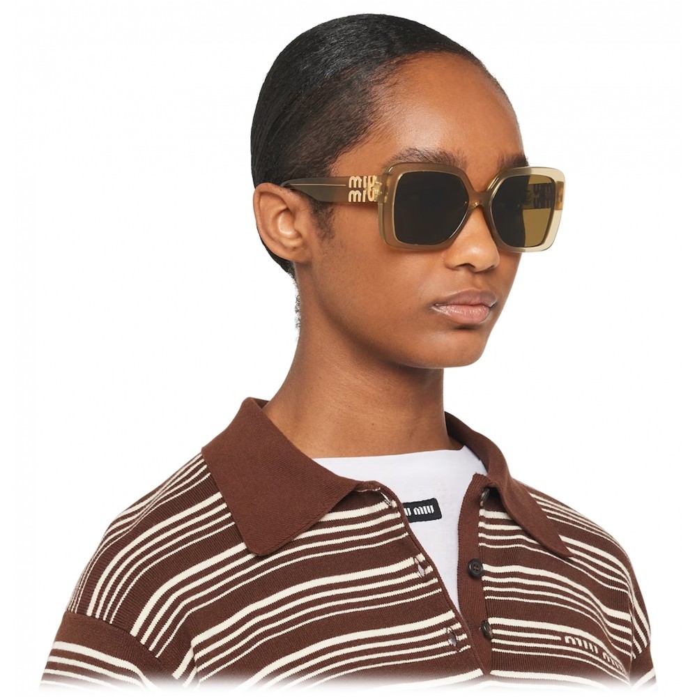 vintage miumiu sunglasses サングラス Brand New 2026 Miu-Miu Women Sunglasses MU 10YS 11M-01T Authentic