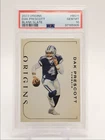 DAK PRESCOTT 2023 ORIGINS FOOTBALL BLANK SLATE SSP COWBOYS PSA 10 Q5700