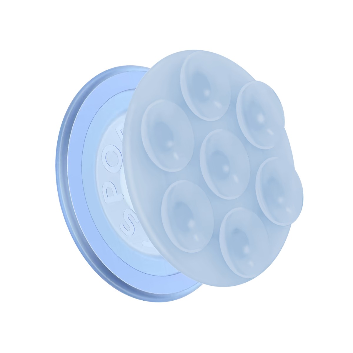 Support smartphone PopSockets bleu pour regarder vos vidéos en voyage