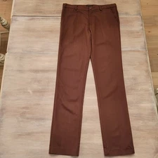MITSUHIRO MATSUDA Men’s Dress Pants Vintage Size 34 Classic Brown