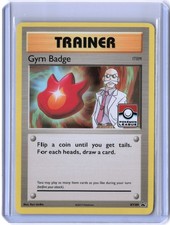 Gym Badge (Blaine) XY209 - League Promo - Holo Pokemon Card on eBay
