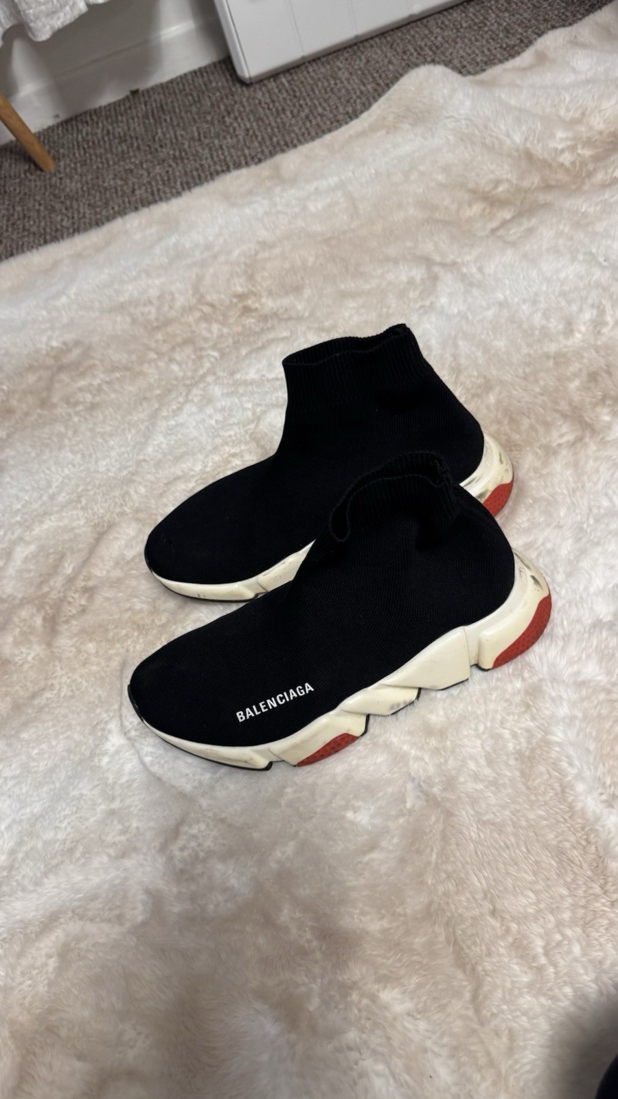 Balanciaga Black Trainers Size 6 image 6