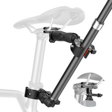 Aluminum Heavy Duty Bike Tail Mount Kit for Insta360 X5, Third-Person Shots Bike