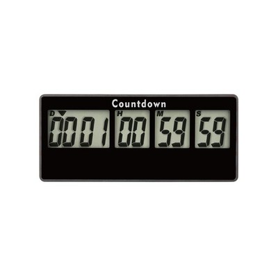 Yooreal Digital Kitchen Timer,Retirement Countdown Timer 9999 Black 