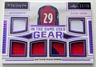 🔥#/15 NATHAN MACKINNON 6 RELICS 2020-21 LEAF IN THE GAME USED JERSEY ITG GEAR