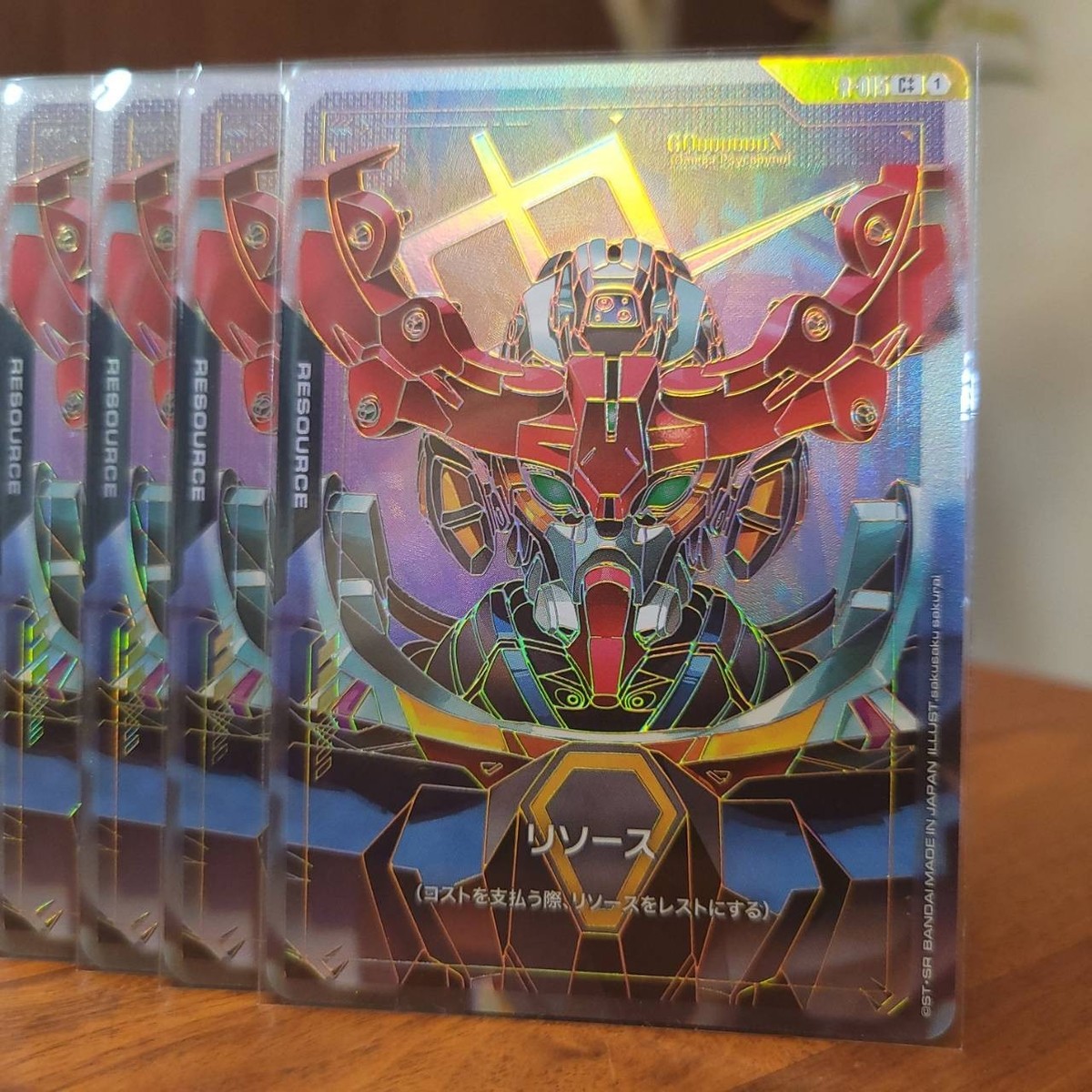 Gundam Card Game Dual Impact GD02 C++ Resource GQuuuuuuX set of 10