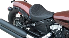Drag Specialties Bobber Solo Seat Diamond - Black - Vinyl 0810-2257