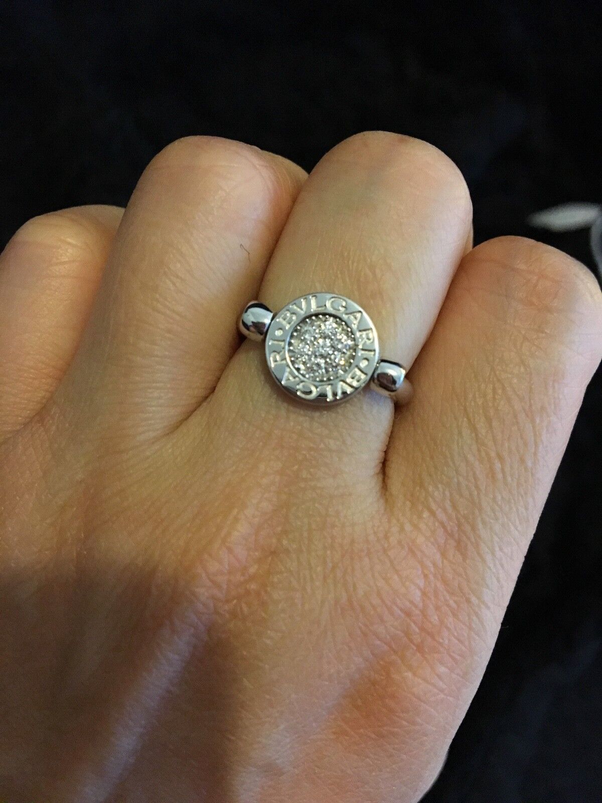 bvlgari engagement ring finger