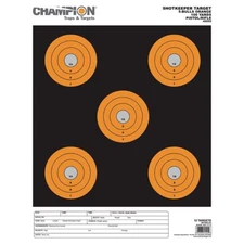 Champion Targets 12pk 45555 Shotkeeper 5" Bullseye Paper 100 yds Pis (FVS014784)