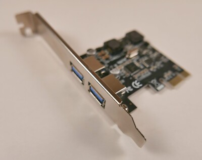 PCI-E 1X to 2 USB 3.0 SSU-U3N02S+ V3