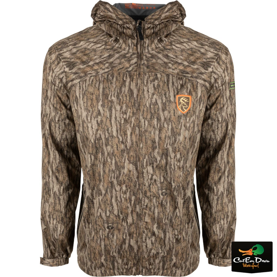 NON-TYPICAL BY DRAKE - ULTRALIGHT PERFORMANCE WATERPROOF PACK SHELL JACKET - Image 3 of 4