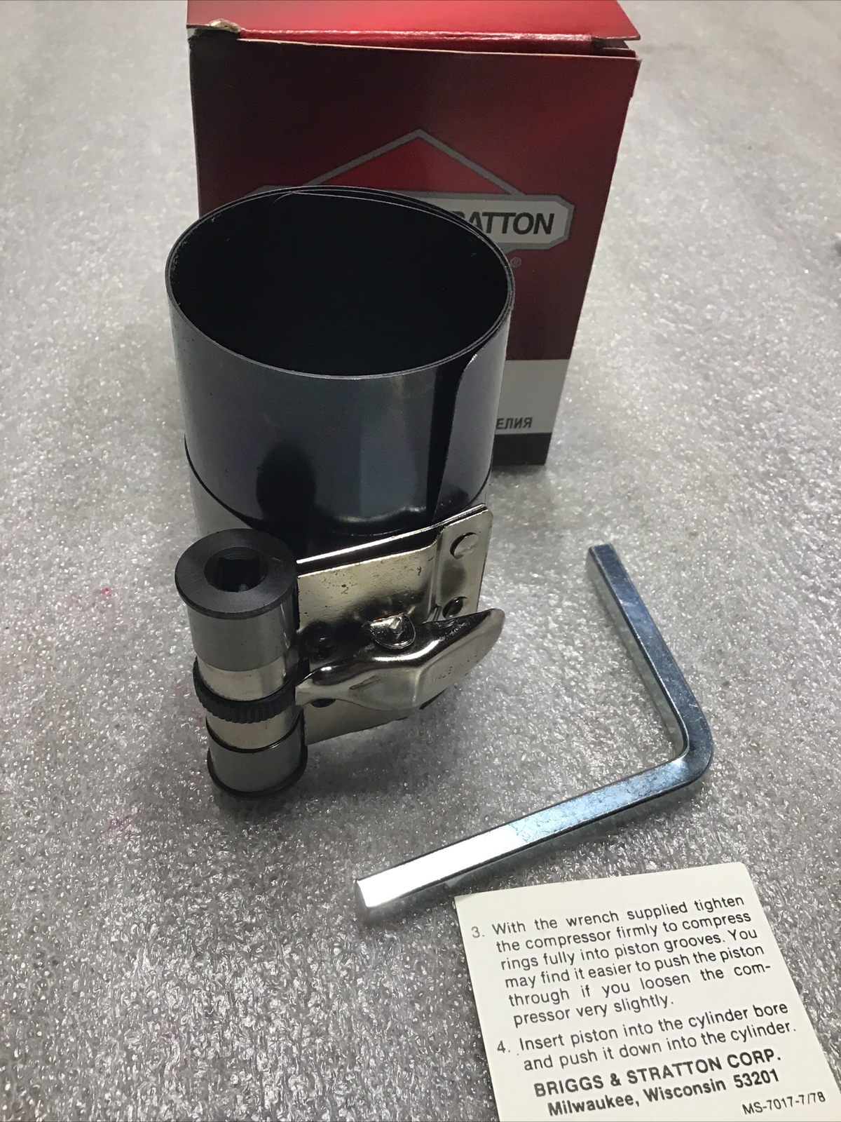 New Briggs And Stratton Piston Ring Compressor Tool Part 19230