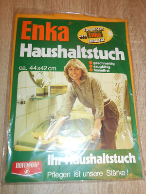 Enka / Hoffmann's: Haushaltstuch 80er Jahre - NEU & OVP!!!