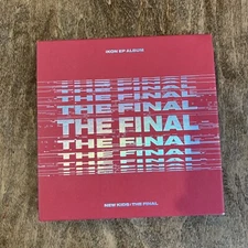 iKON Mini Album New Kids The Final Korea Press CD With Photocard Red