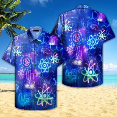 chemistry dress shirt Chemistry Teacher Hawaiian Shirt, Chemistry Teacher Apparel Gift for Men  and Wom