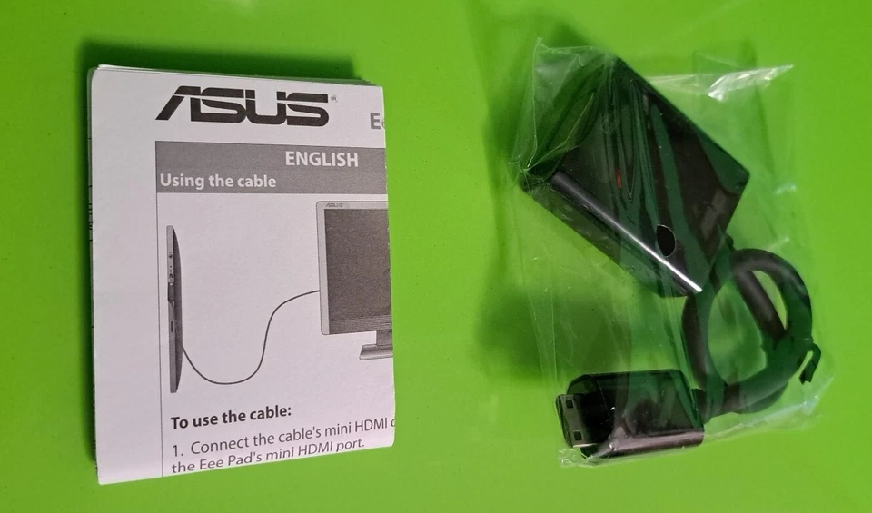 ASUS Genuine HDMI Male to VGA Female Video Cable Converter Adapter. #C242 - Image 2 of 4