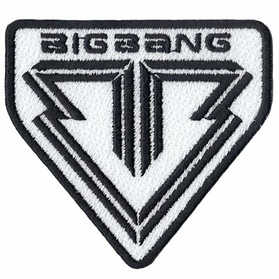 K-Pop Big Bang Korean Pop Music GroupLogo Embroidered Iron On