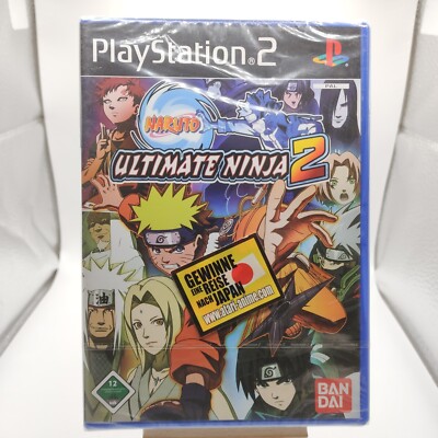Naruto: Ultimate Ninja 2 (Sony PlayStation 2, 2007) PS2 Banderole Factory Sealed