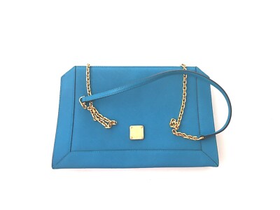 MCM Blue Small Shoulder Bag