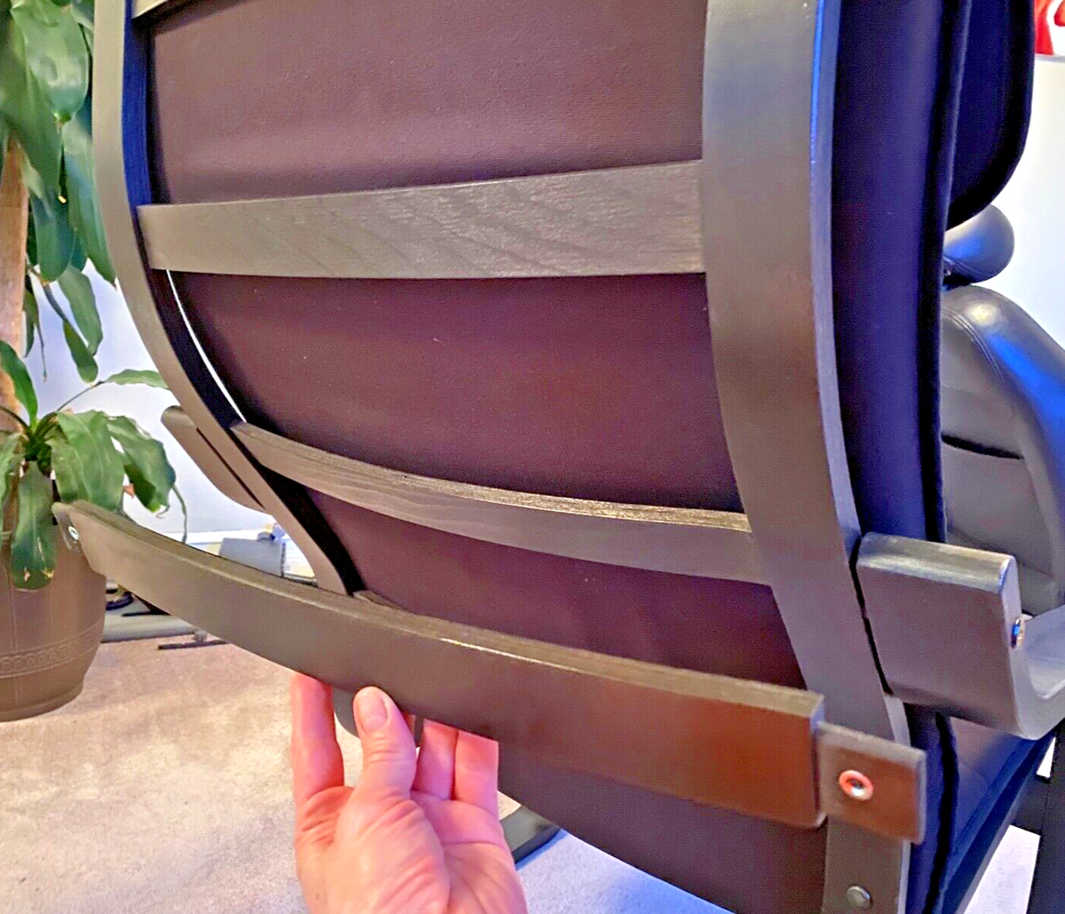 One IKEA Poang Chair Replacement Part Back Support Rail Screws