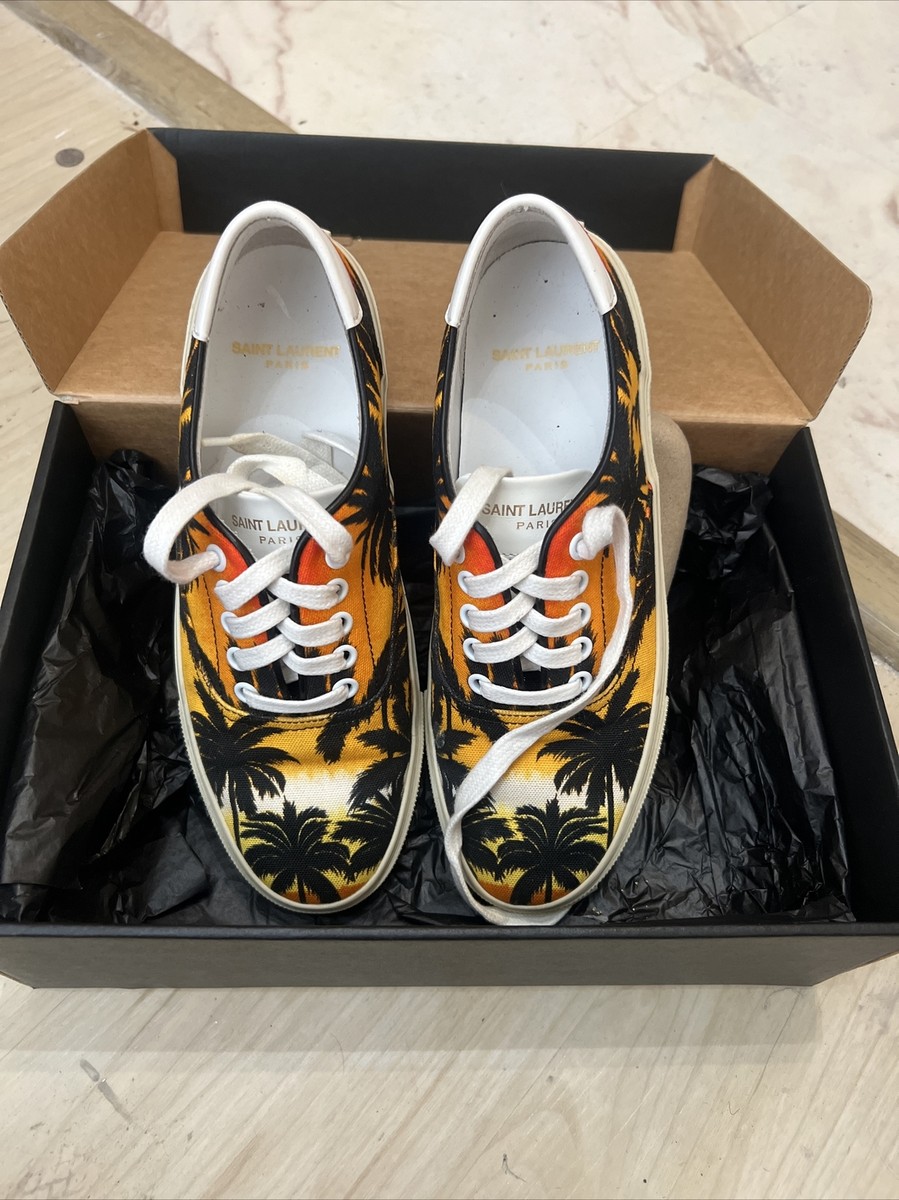 Saint Laurent Solaris Palmer Sunset Skate Shoe Size 38 YSL | eBay