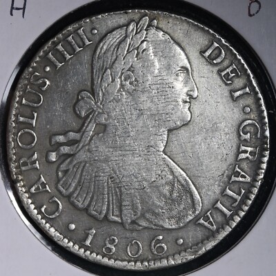 1806 Mo TH Mexico 8 Reales E233 ACXR | eBay