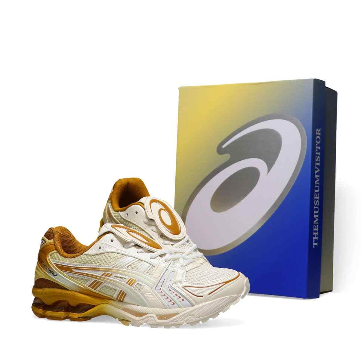 ASICS GEL-KAYANO 14 × THE MUSEUM VISITOR 1203A528 100 Cream ASICS GEL-KAYANO 14 × THE MUSEUM VISITOR 1203A528 100 Cream